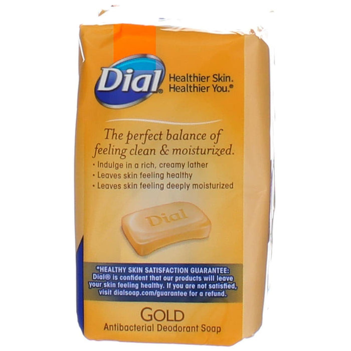 Dial Antibacterial Deodorant Soap, Gold, 4 Ounce, 3 Bars (Pack of 4)