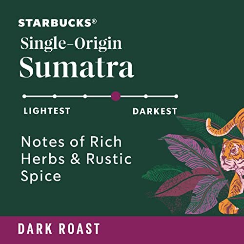 Starbucks Ground Coffee, Dark Roast Coffee, Caffè Verona, 100% Arabica, 1 bag (18 oz)