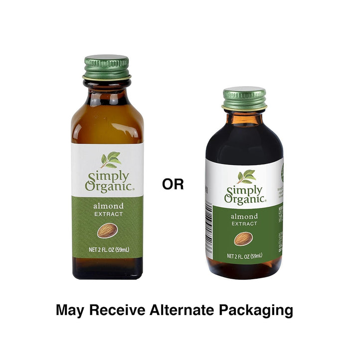 Simply Organic Almond Extract, Certified Organic | 2 oz | Pack of 1