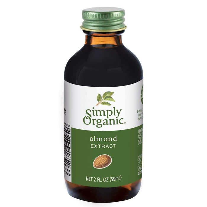 Simply Organic Almond Extract, Certified Organic | 2 oz | Pack of 1