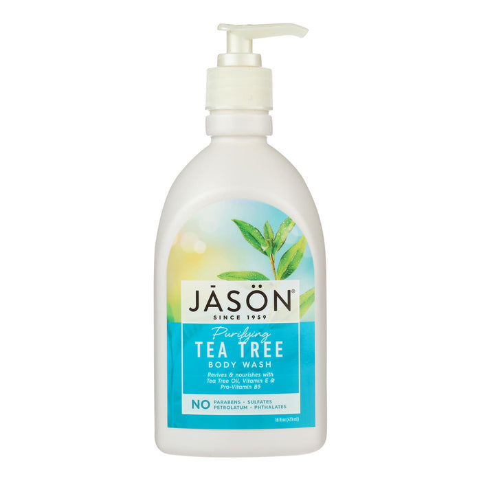 Jason Natural Products - Body Wash Tea Tree - 1 Each-16 Fz