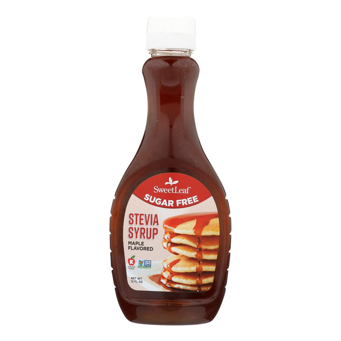 Sweet Leaf - Stevia Syrup Maple - Case Of 6 - 12 Fz