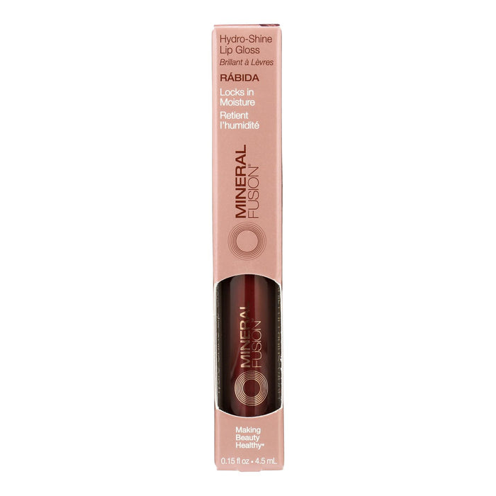 Mineral Fusion - Hydro Shne Lip Gls Rabida - 1 Each-.15 Fz