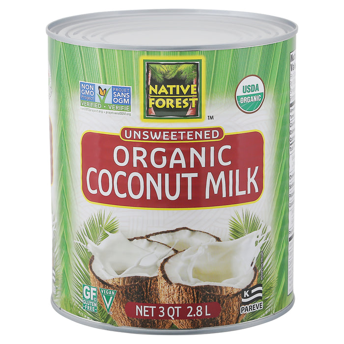 Native Forest Fair Trade Og Milk - Coconut - Case Of 6 - 96 Fl Oz.