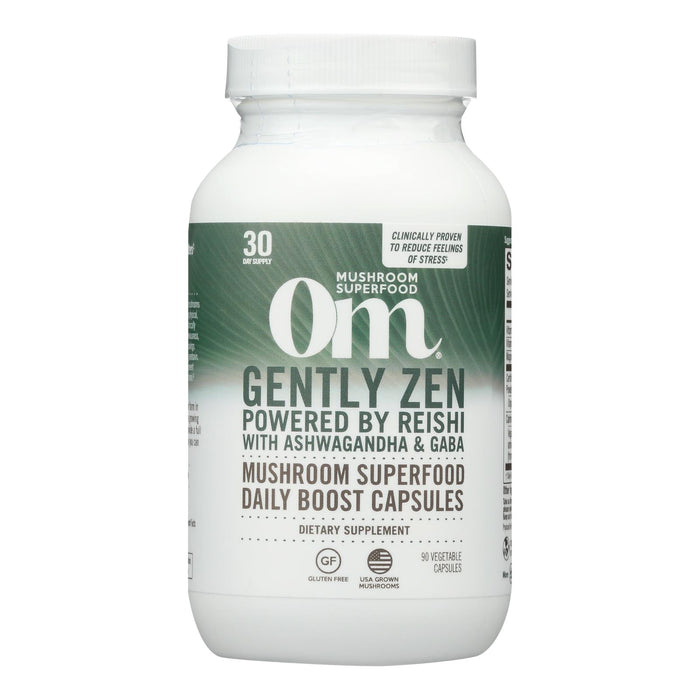 Om - Mushroom Sprfd Gently Zen - 1 Each-90 Ct