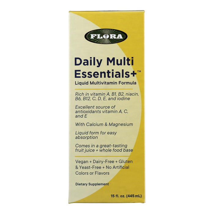 Flora - Mltivtmn Daily Essntl Liquid - 1 Each-15 Fz