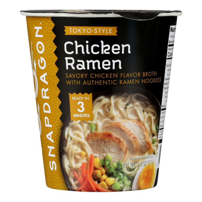 Snapdragon Foods - Ramen Cup Chicken - Case Of 6-2.2 Oz