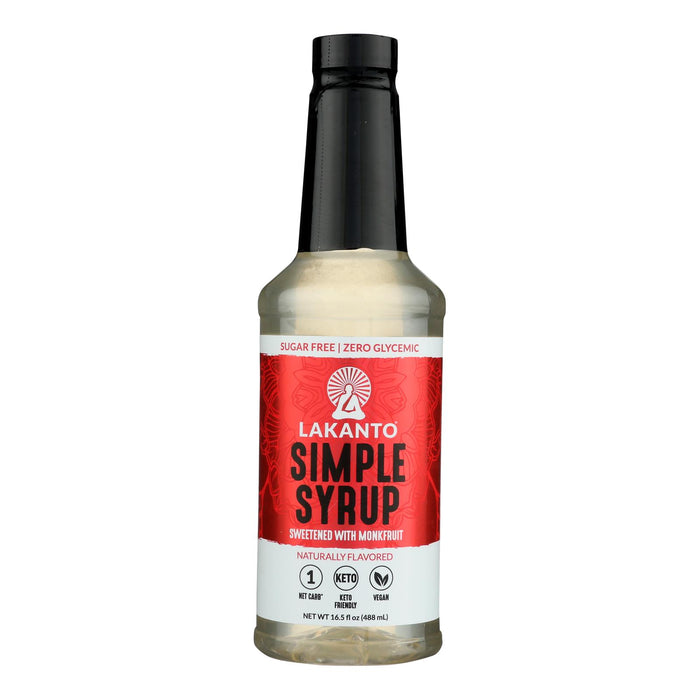 Lakanto - Simple Syrup Original - Case Of 8 - 16.5 Fz