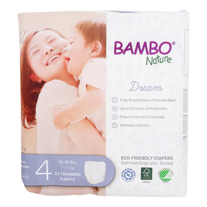 Bambo Nature - Trning Pnts Size 4 15-31lbs - Case Of 5-22 Ct