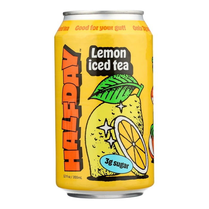 Halfday - Tonic Lemon Black Tea - Case Of 12-12 Fz
