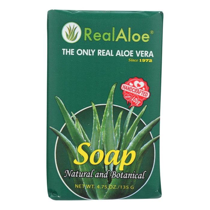 Real Aloe Aloe Vera Bar Soap - 4.75 Oz