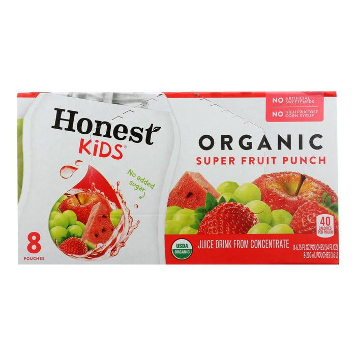 Honest Kids Honest Kids Super Fruit Punch - Fruit Punch - Case Of 4 - 6.75 Fl Oz.