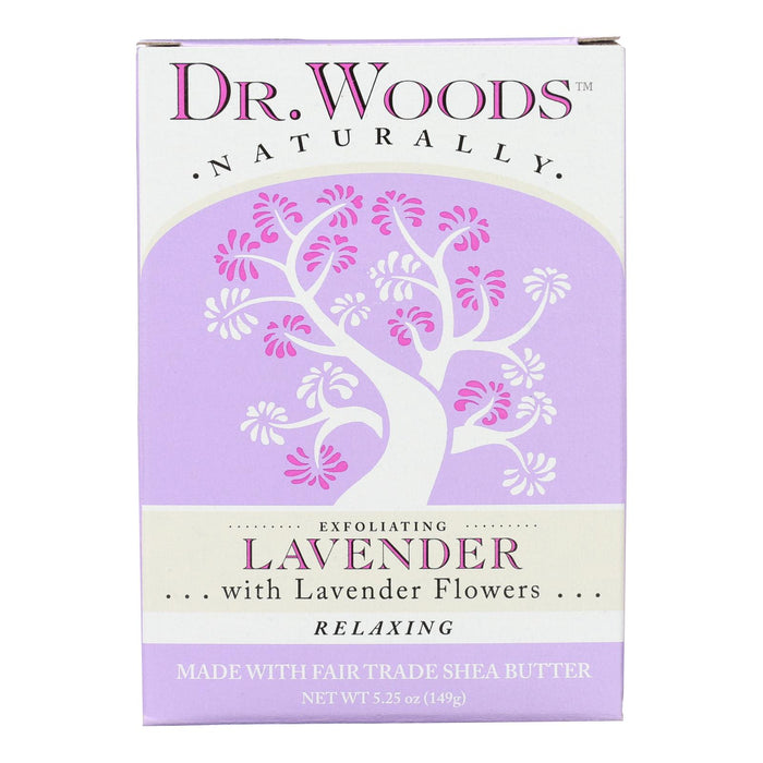 Dr. Woods Castile Bar Soap Lavender - 5.25 Oz