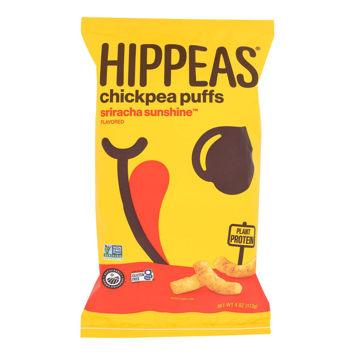 Hippeas - Chickpea Puff Sriracha - Case Of 12-4 Ounces