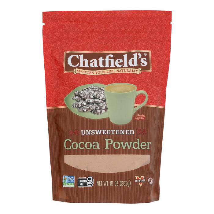 Chatfield's - Cocoa Powder Pouch Unswtnd - Case Of 6-10 Ounces