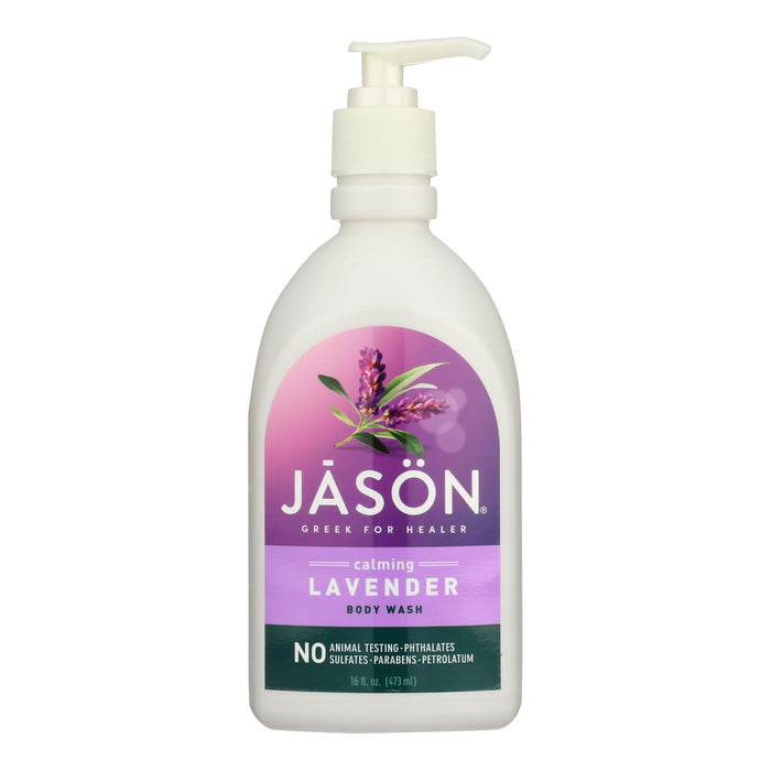 Jason Natural Products - Body Wash Lavender - 1 Each-16 Fluid Ounces