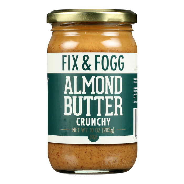 Fix & Fogg - Almond Butter Crunchy - Case Of 6-10 Oz