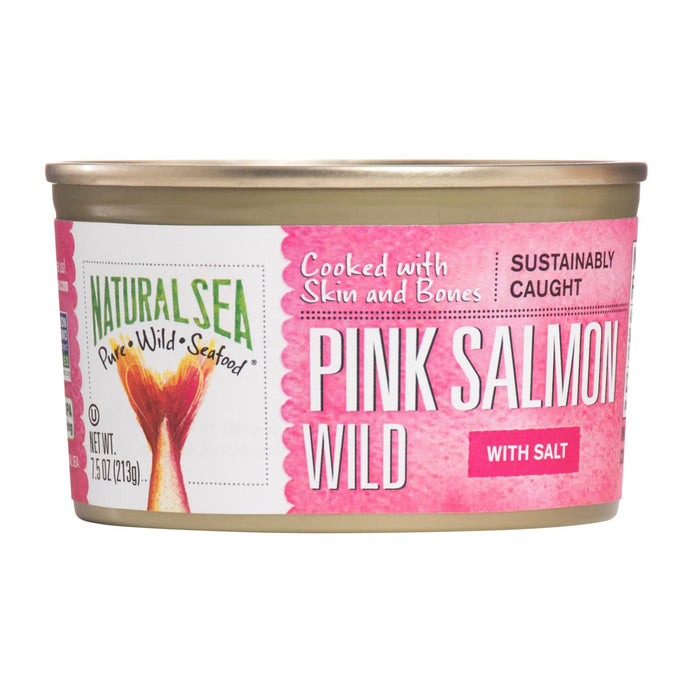 Natural Sea Wild Pink Salmon, Salted - 1 Each 1 - 7.5 Oz