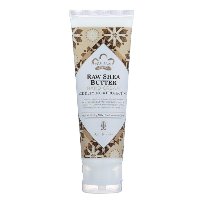 Nubian Heritage Hand Cream - Raw Shea With Frankincense - 4 Oz