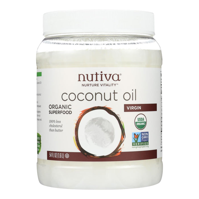 Nutiva Virgin Coconut Oil Organic - 54 Fl Oz