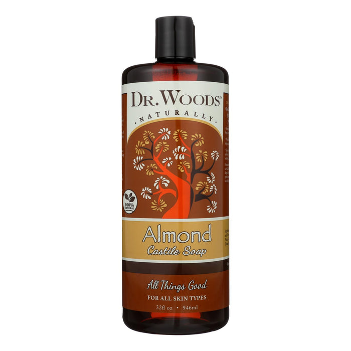 Dr. Woods Pure Castile Soap Almond - 32 Fl Oz