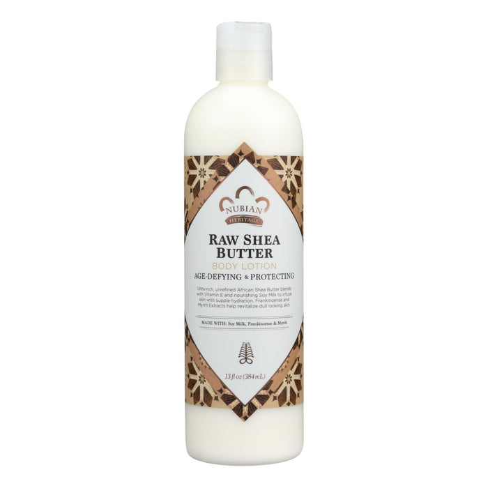 Nubian Heritage Lotion Raw Shea And Myrrh - 13 Oz