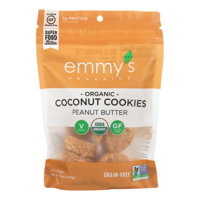 Emmy's Organics  Organic Coconut - Case Of 8 - 6 Oz.