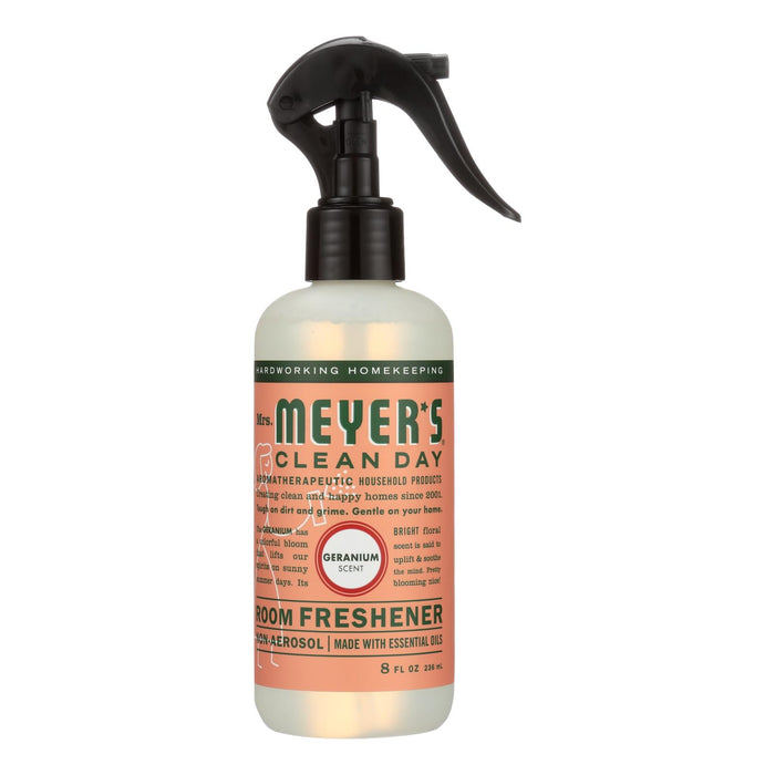 Mrs. Meyer's Clean Day - Room Freshener - Geranium - Case Of 6 - 8 Oz