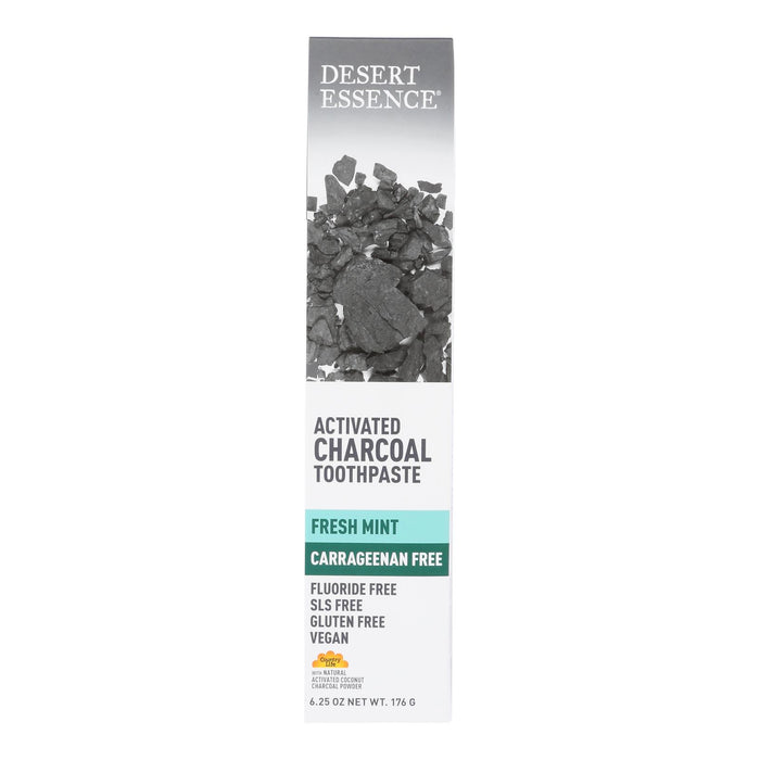 Desert Essence - Tthpst Actvtd Chrcoal Cf - 6.25 Oz