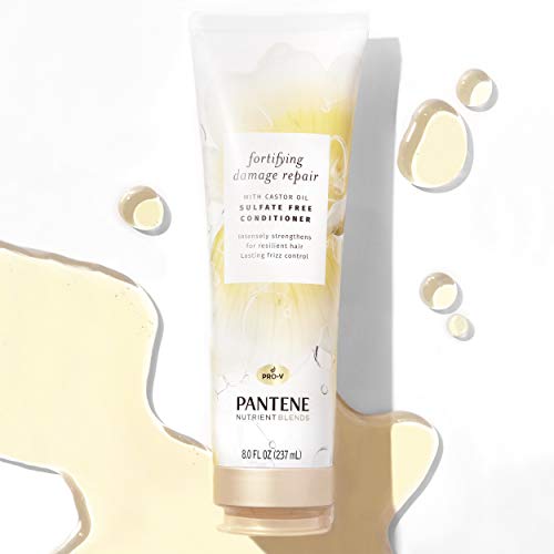 Pantene Nutrient Blends Fortifying Damage Repair Conditioner, Sulfate Free, 8.0 fl oz, 6.365 Fl oz