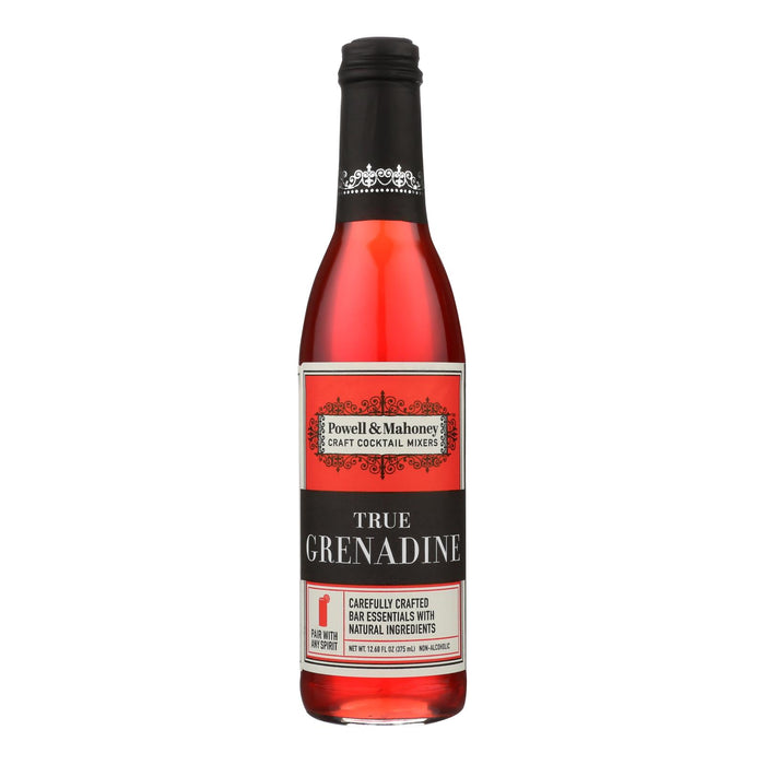 Powell And Mahoney Cocktail Mixer - True Grenadine - Case Of 6 - 12.68 Oz