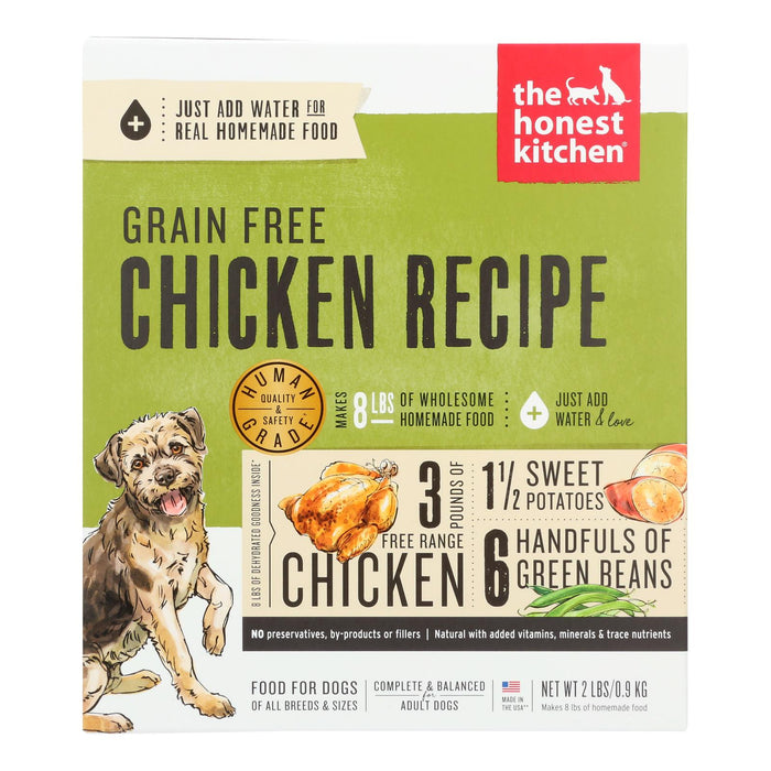 The Honest Kitchen Force - Grain Free Chicken Dog Food - Case Of 6 - 2 Lb.