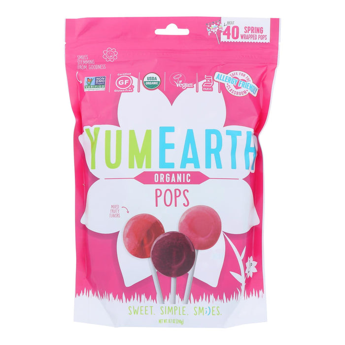 Yumearth - Fruit Pop Easter - Case Of 18 - 8.73 Oz