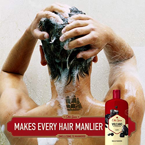 Old Spice Mens Shampoo Volcano 12 Ounce 355ml