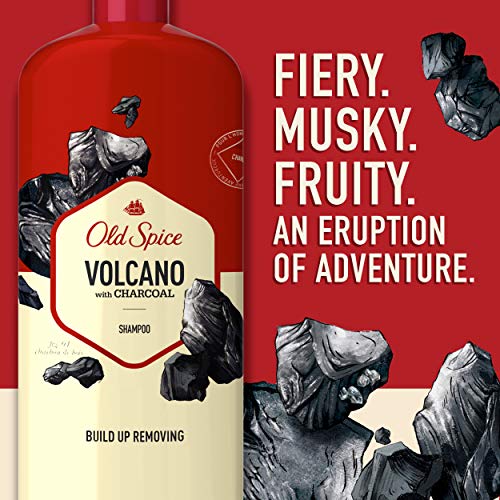 Old Spice Mens Shampoo Volcano 12 Ounce 355ml