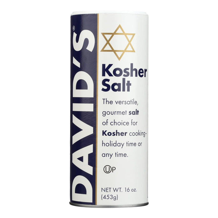 David's Kosher Salt - Case Of 12 - 16 Oz