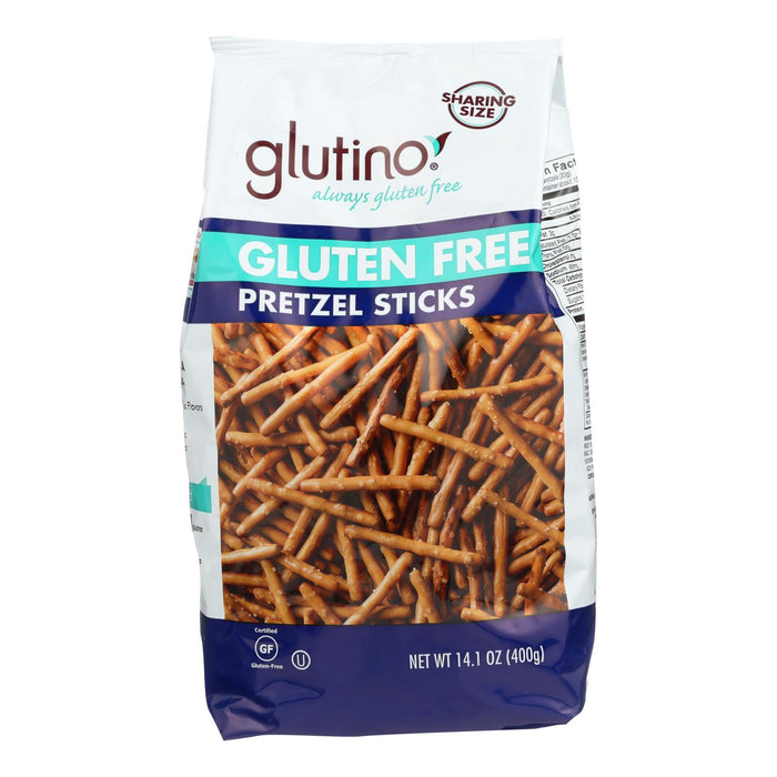 Glutino Pretzels Sticks - Case Of 12 - 14.1 Oz.