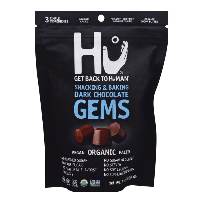 Hu - Gems Organic Dkchc Snkng/bkng - Case Of 6-9 Oz