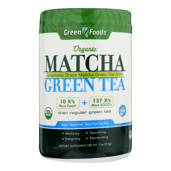 Green Foods Organic Matcha Green Tea - 11 Oz