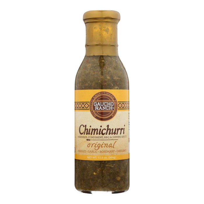 Gaucho Ranch Dressing - Chimichurri - Original - Case Of 6 - 12.5 Fl Oz