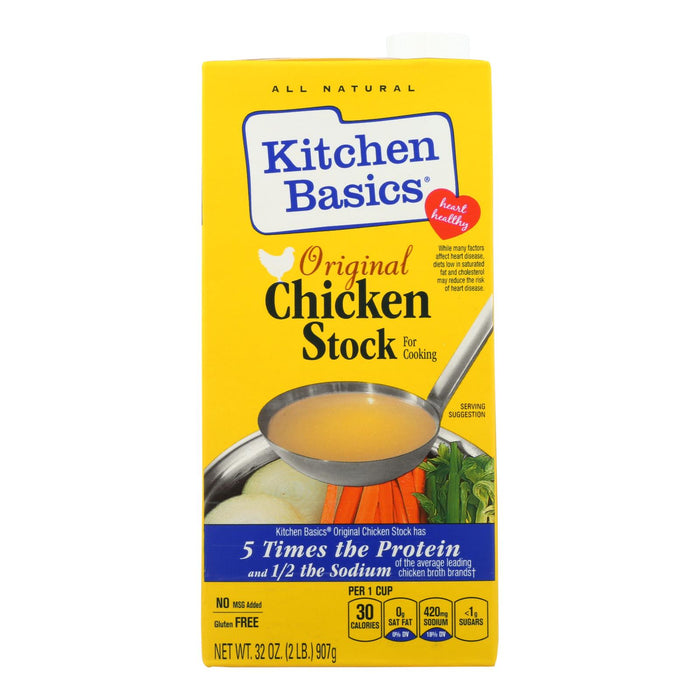 Kitchen Basics Chicken Stock - Case Of 12 - 32 Fl Oz.