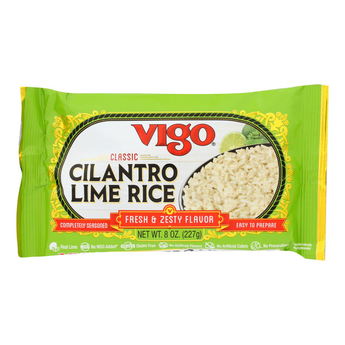 Vigo - Rice Cilantro Lime - Case Of 12 - 8 Oz