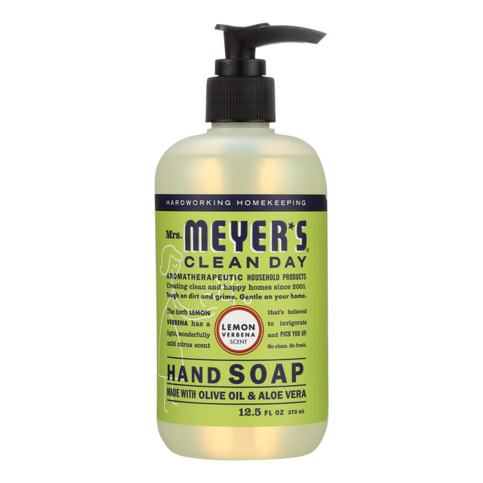 Mrs. Meyer's Clean Day - Liquid Hand Soap - Lemon Verbena - Case Of 6 - 12.5 Oz