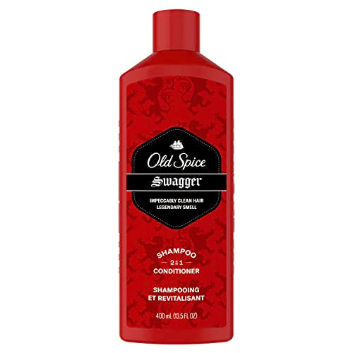 Old Spice Swagger 2in1 Shampoo & Conditioner for Men, 13.5 Fl Oz, 5.449 Fl Oz