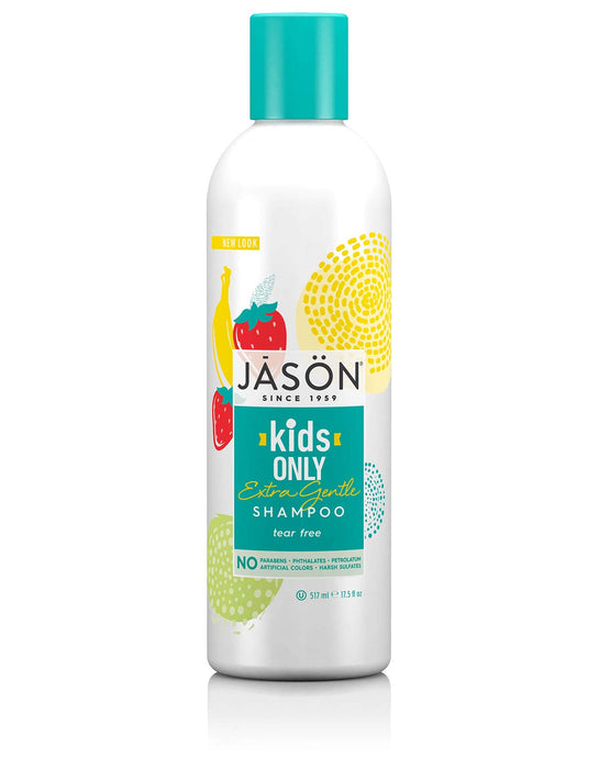 JASON Kids Only! Extra Gentle Shampoo, 17.5 Ounce Bottle