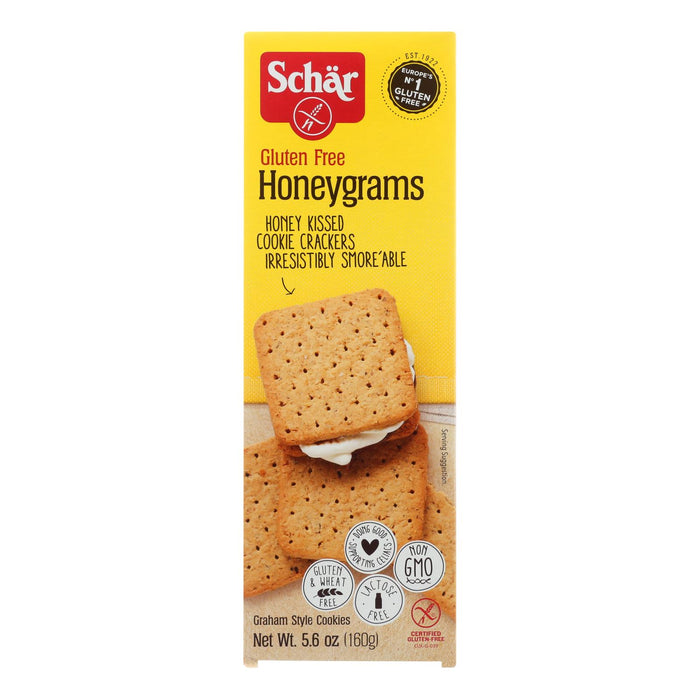 Schar - Crackers Honeygrams Gluten Free - Case Of 6-5.6 Oz