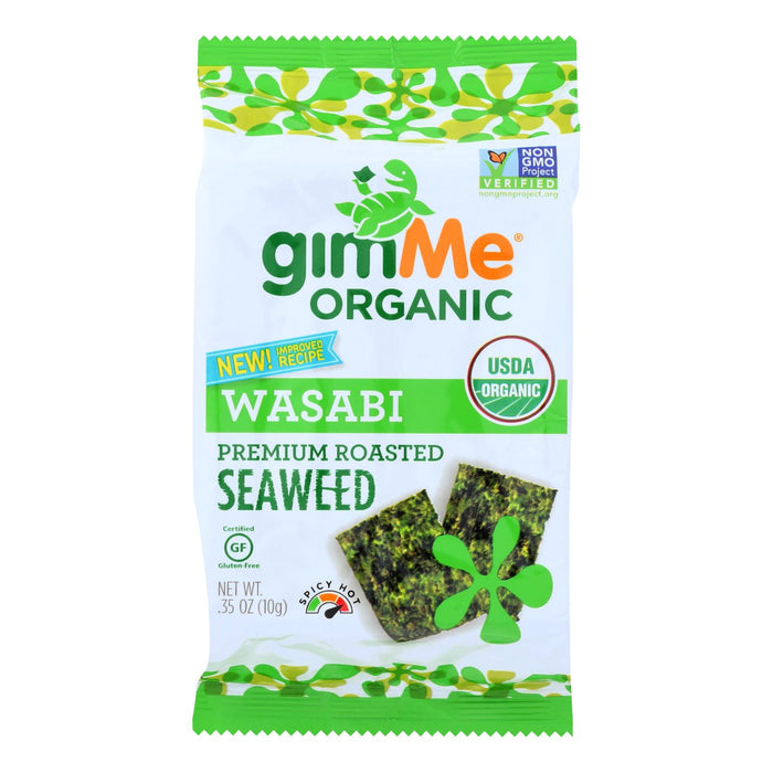 Gimme Organic Roasted - Wasabi - Case Of 12 - 0.35 Oz.