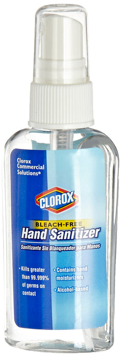 Clorox CLO 02174 Bleach-Free Hand Sanitizer, 2.0 FL OZ, Contains Hand Moisturizers, Alcohol-Based