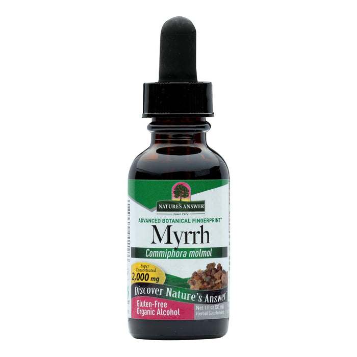 Nature's Answer - Myrrh Oleo-gum-resin - 1 Fl Oz