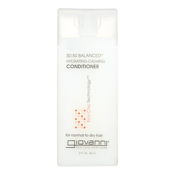 Giovanni 50:50 Balanced Conditioner Hydrating-calming - 2 Fl Oz - Case Of 12